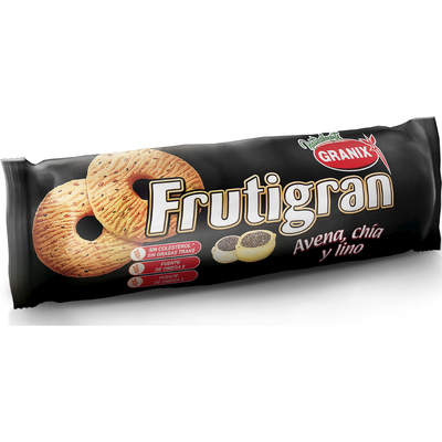 GALLETITAS FRUTIGRAN 250g SEMILLAS CHIA Y LINO